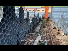 Tubo de aço galvanizado de superfície de jato EN39 para gás e água Q195