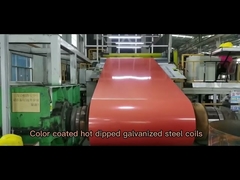 ASTM 0.12mm Color Coated Hot Dip Galvanized Steel Coil Nova Flor